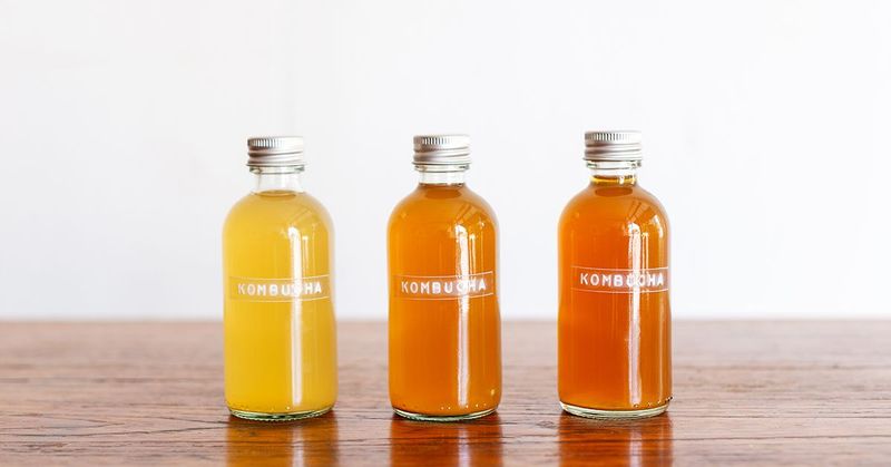 Kombucha (Low-Sugar Varieties)