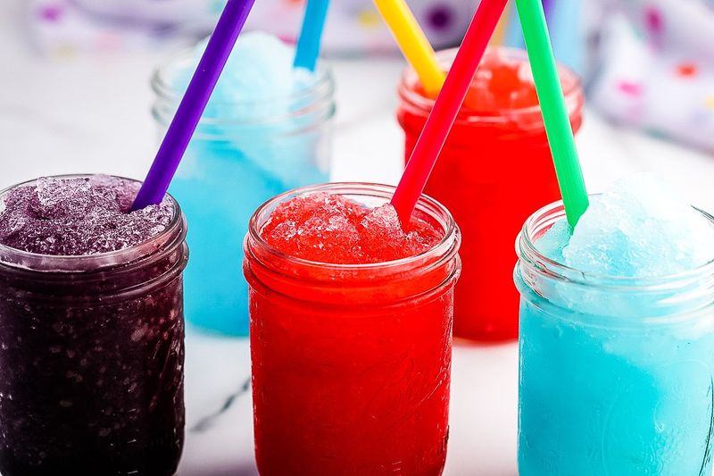 Soda-Filled Slushies