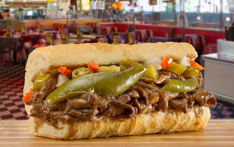 Illinois: Italian Beef Sandwich from Portillo’s