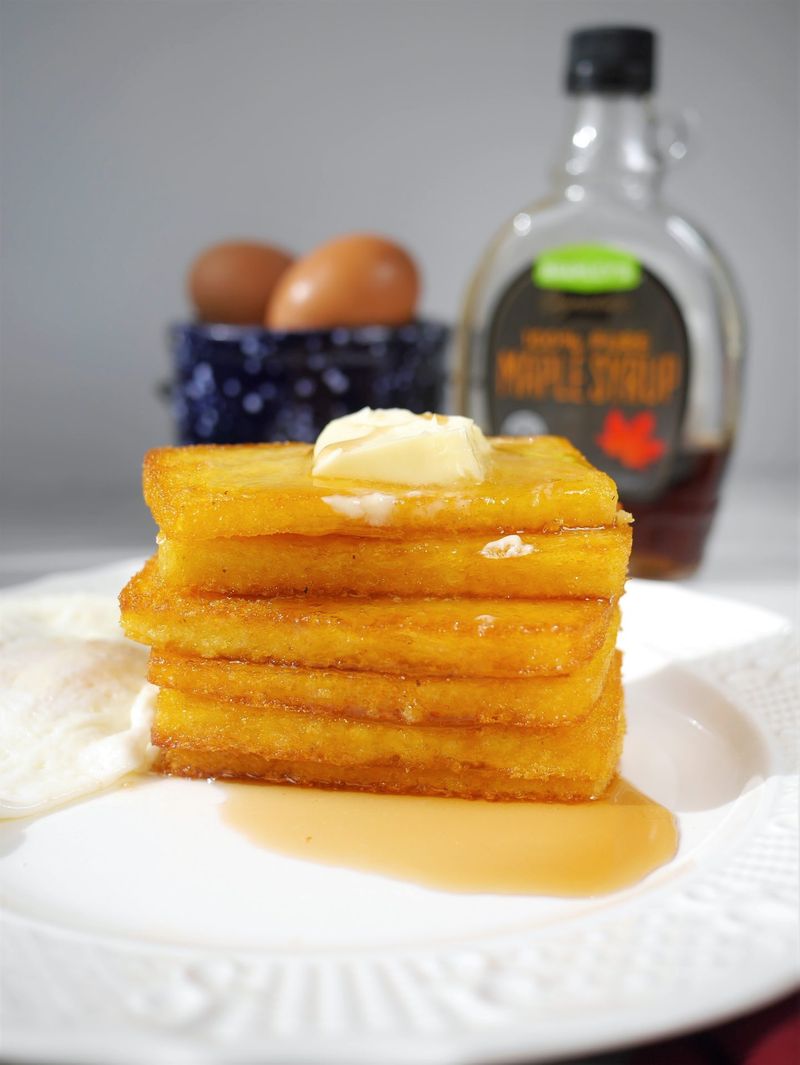 Indiana: Fried Cornmeal Mush