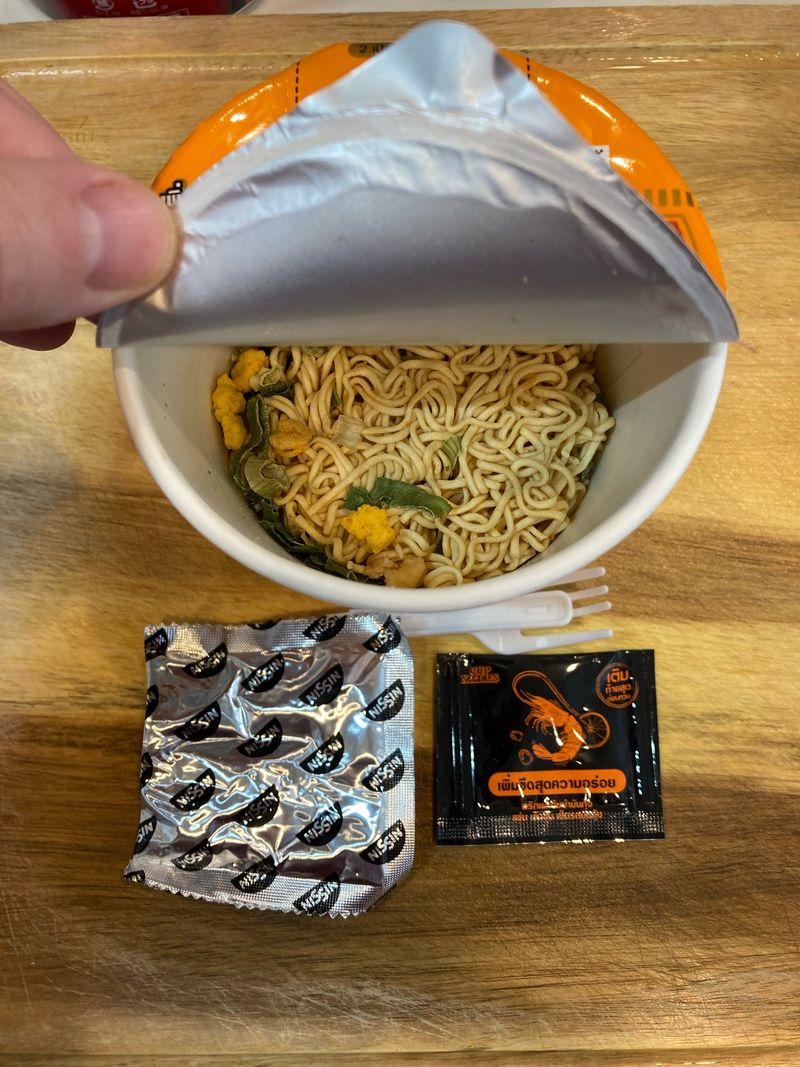 Packaged Instant Noodles (Cup-Style)