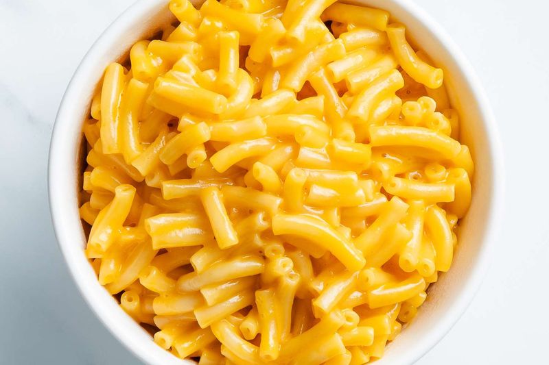 Boxed Mac and Cheese with Powdered Sauce