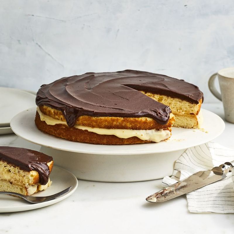 Boston Cream Pie (Yes, It’s a Cake!)