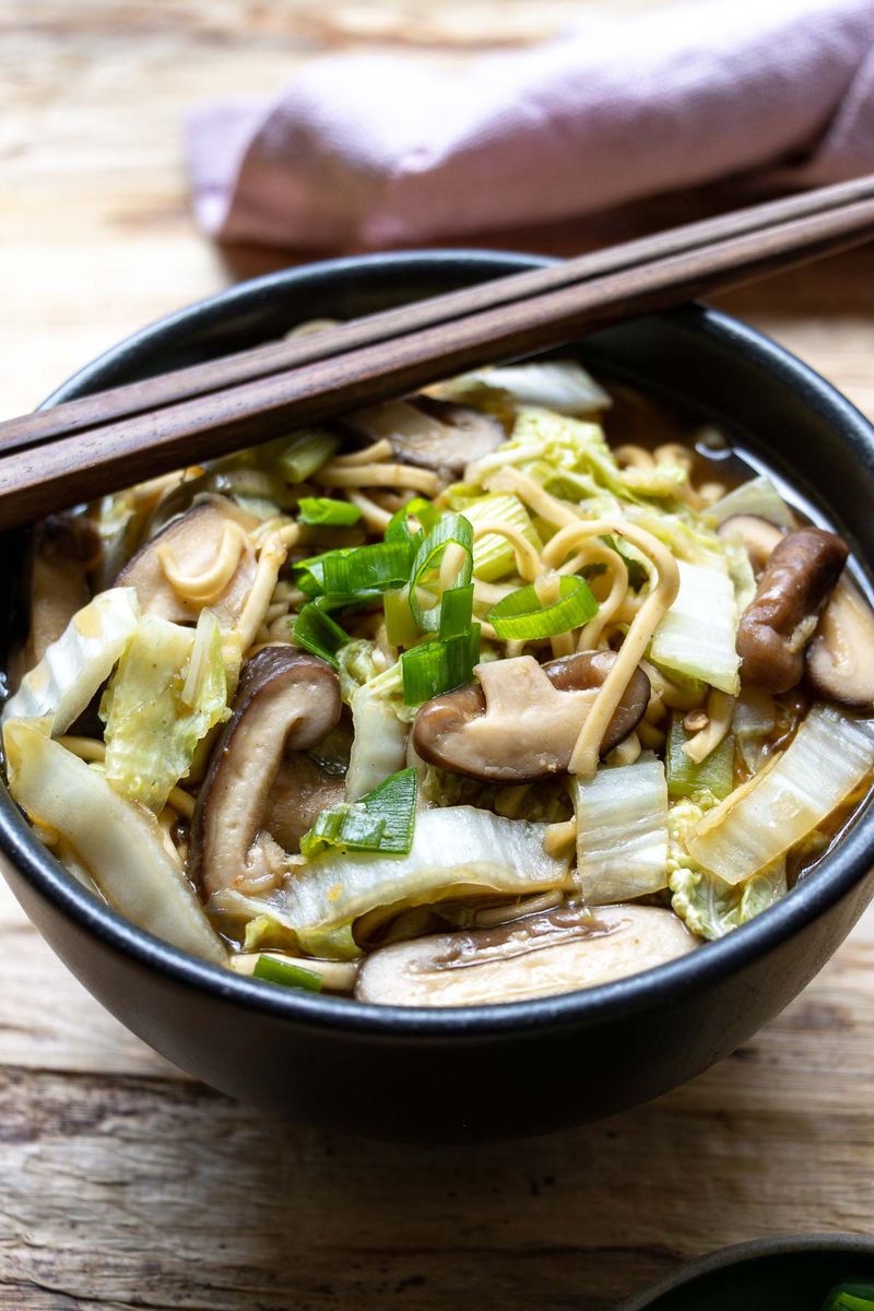 Cabbage & Ramen Soup