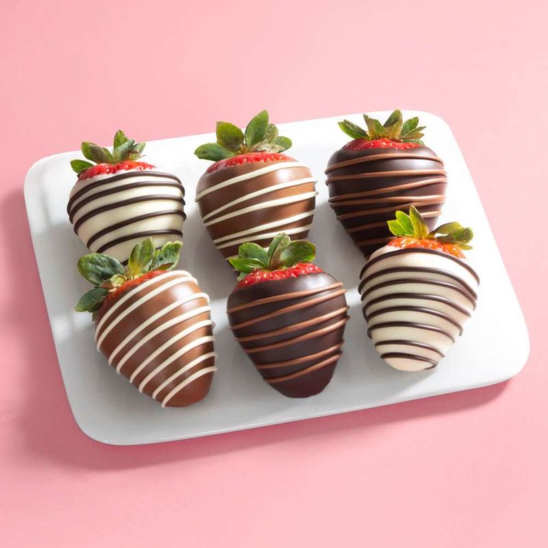 Dark Chocolate and Strawberries