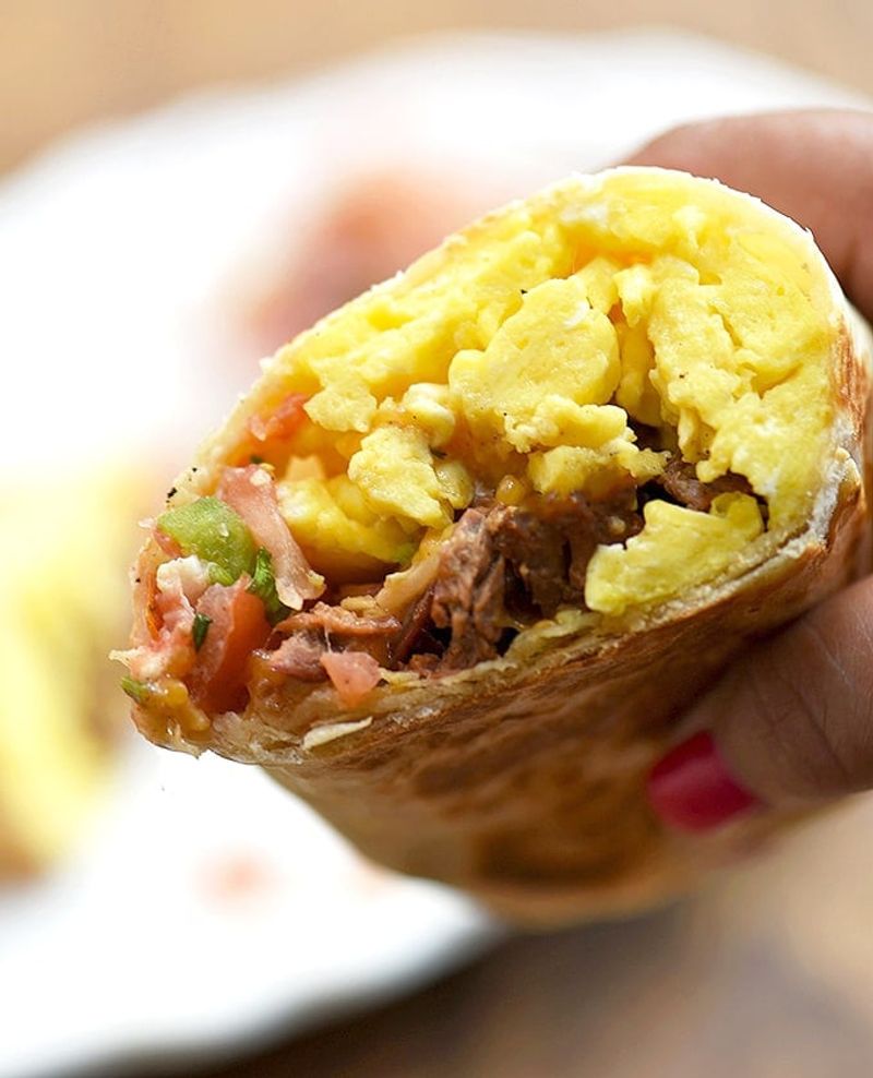Carl’s Jr. Steak & Egg Burrito