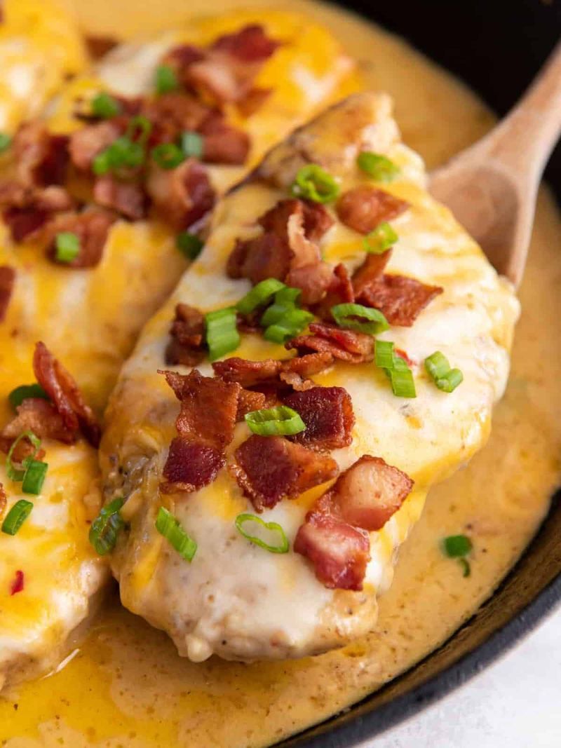 Chicken Bacon Ranch Skillet