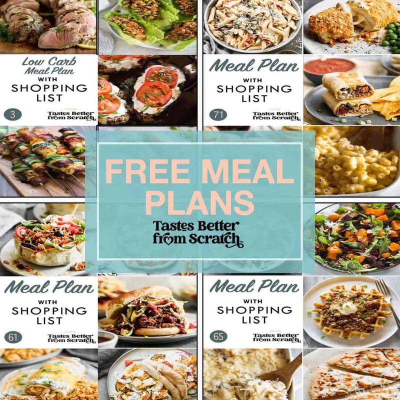 Plan Weekly Meals