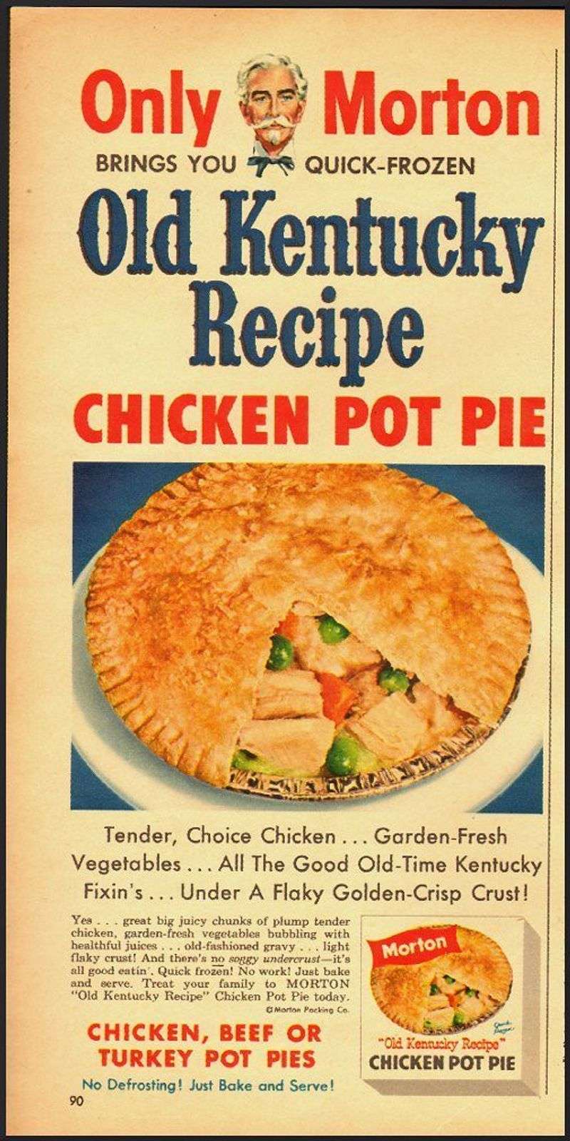 Morton’s Pot Pies (Original Recipe)