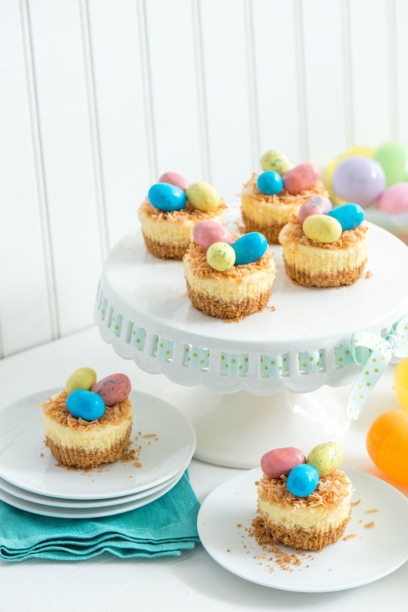 Mini Cheesecake “Nests”