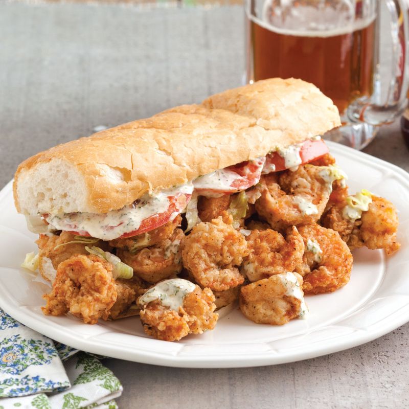 Louisiana – Fried Shrimp Po’ Boy