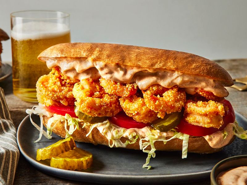 Louisiana – Shrimp or Oyster Po' Boy