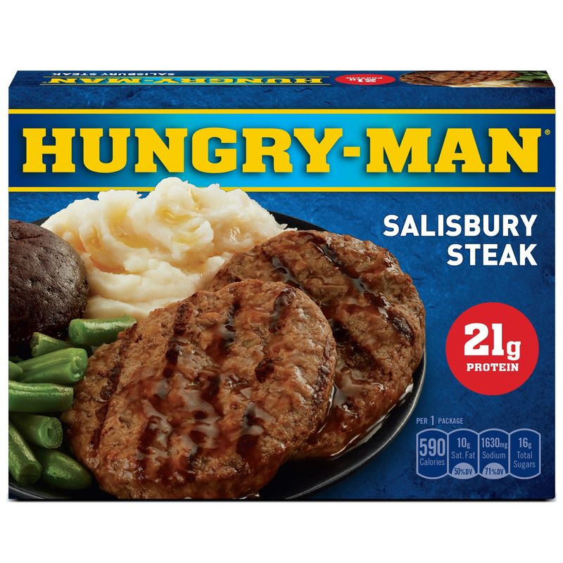 Frozen Salisbury Steak Dinners