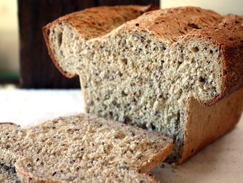 Flaxseed Sandwich Bread