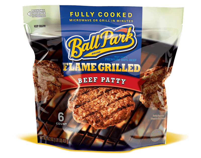 Ball Park Flame Grilled Beef Patties