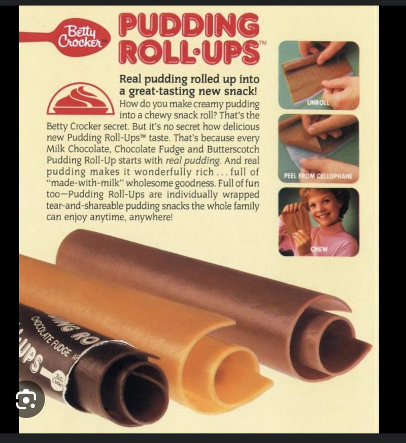 Pudding Roll-Ups