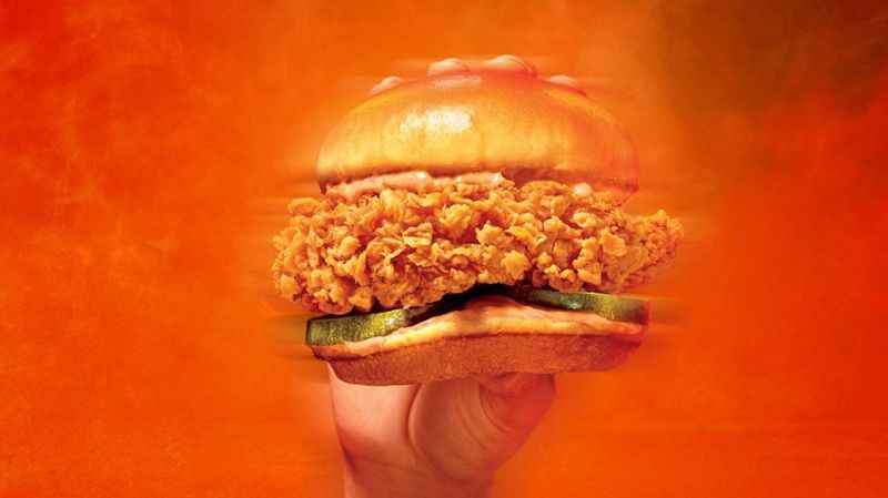 Popeyes Spicy Chicken Sandwich