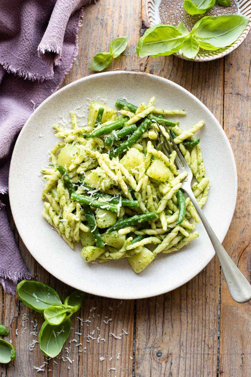 Trofie al Pesto Genovese