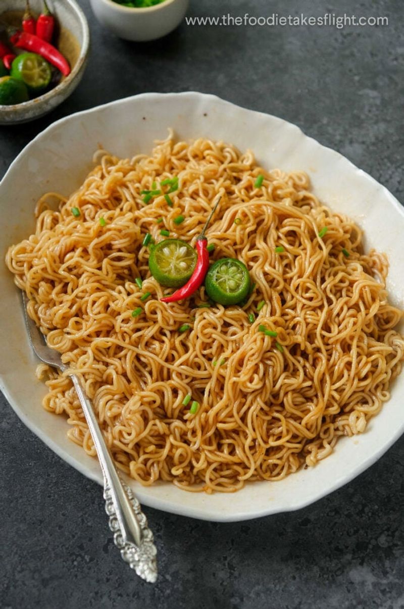 Pancit Canton (Instant Noodle Version)