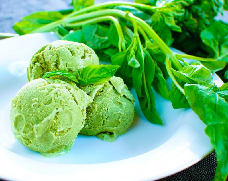 Basil Ice Cream