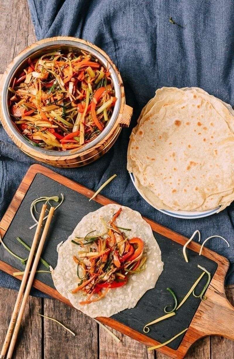 Moo Shu Pork (with Pancakes)