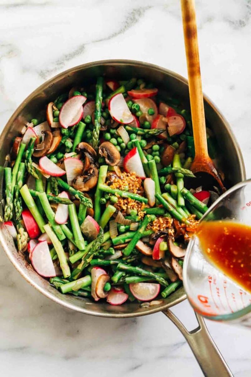 Spring Vegetable Stir-Fry with Tofu