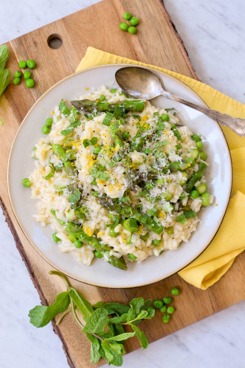 Spring Pea Risotto