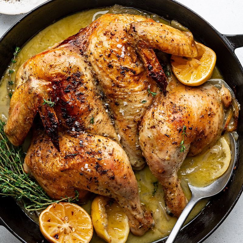 Skillet-Roasted Lemon Chicken