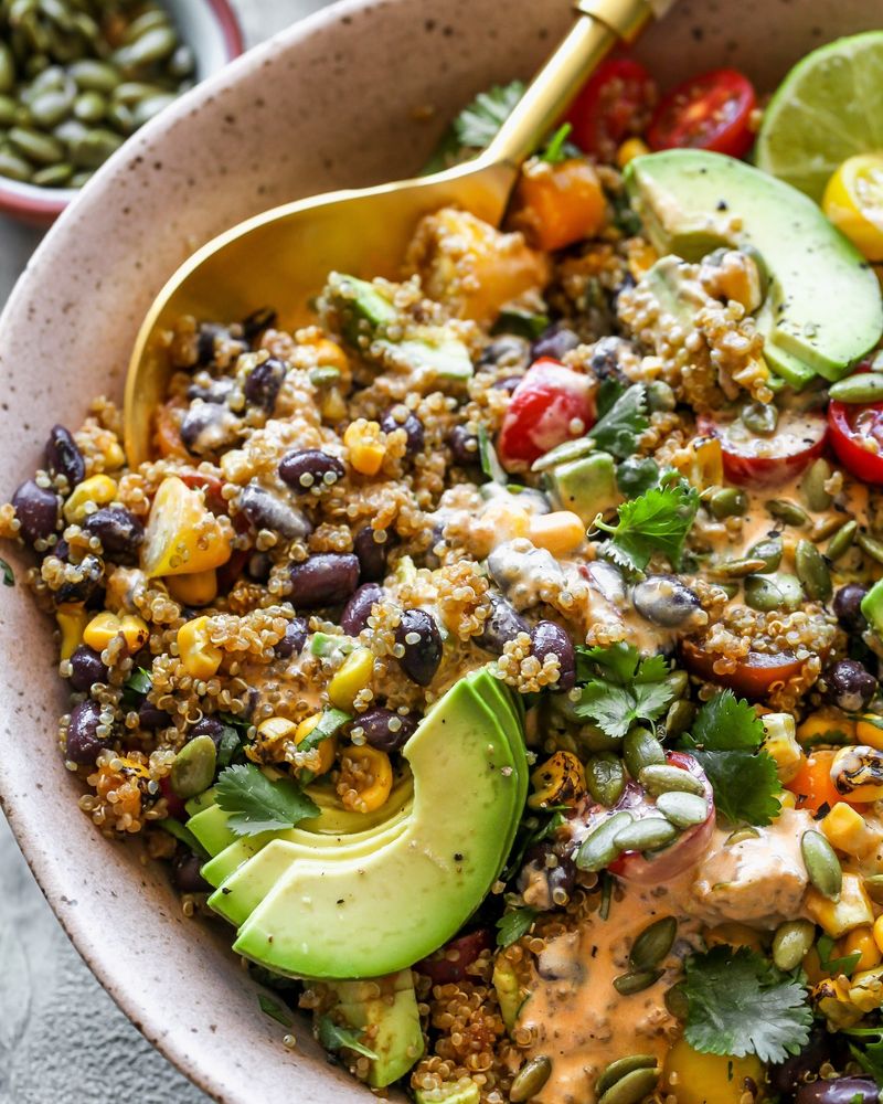 Spicy Bean & Quinoa Salad