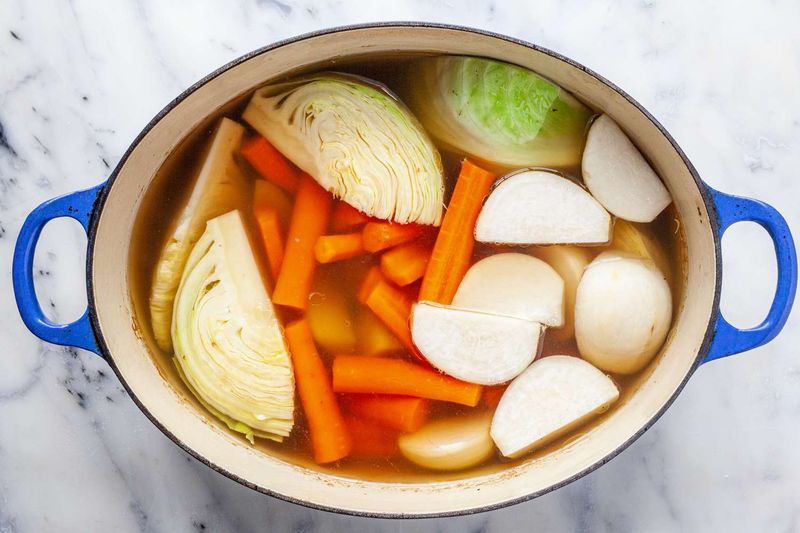 Boiled Vegetables (No Seasoning)