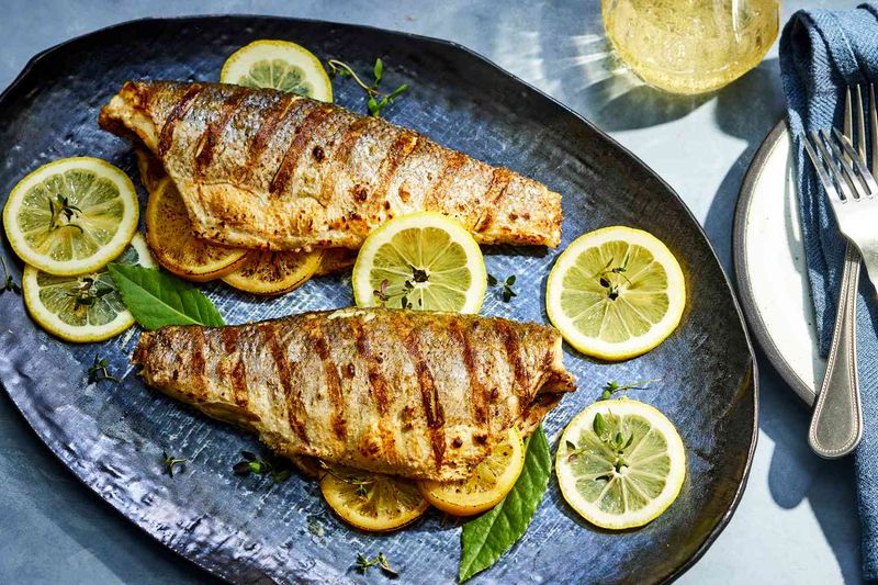 Whole Grilled Branzino