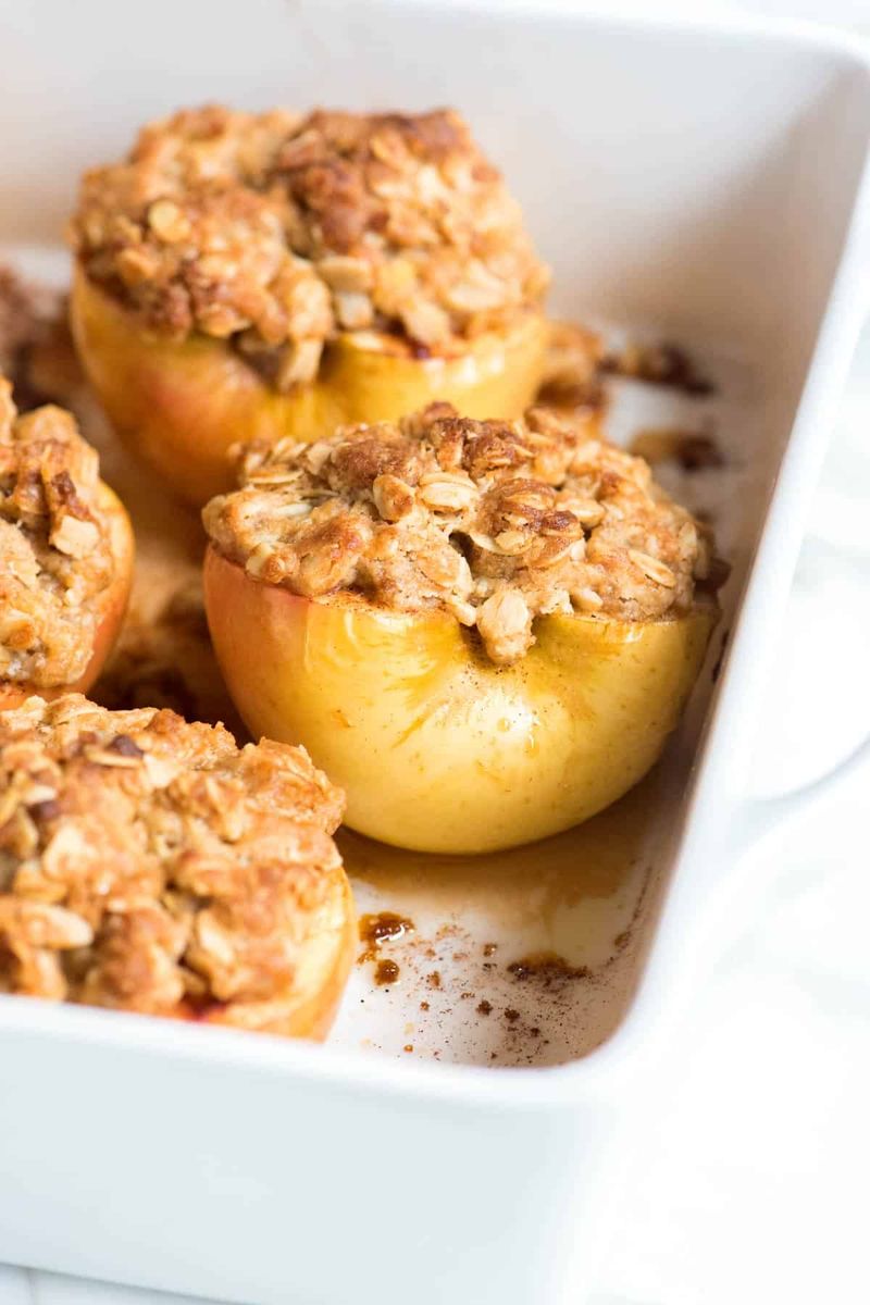 Baked Apple Without Toppings