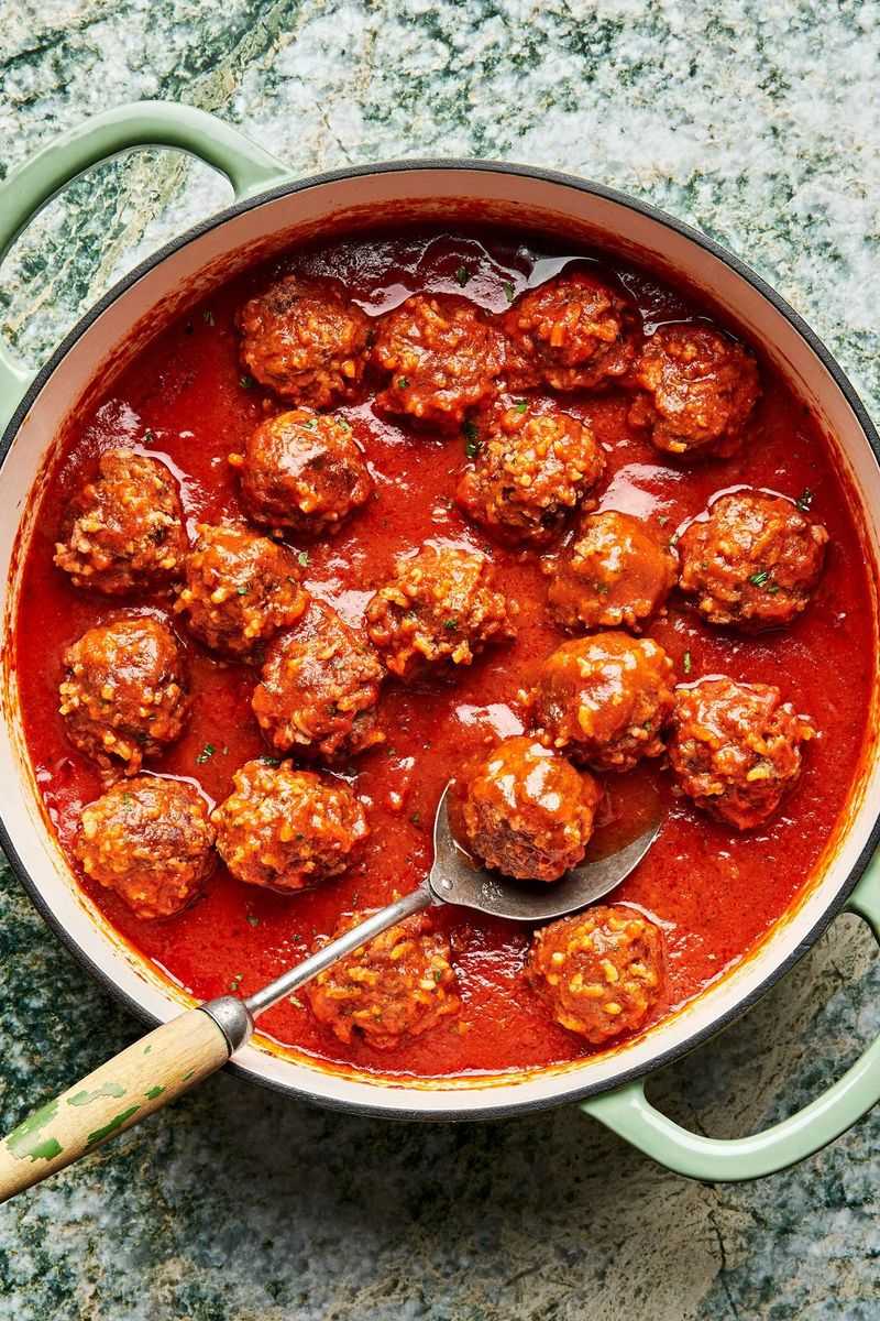 Porcupine Meatballs