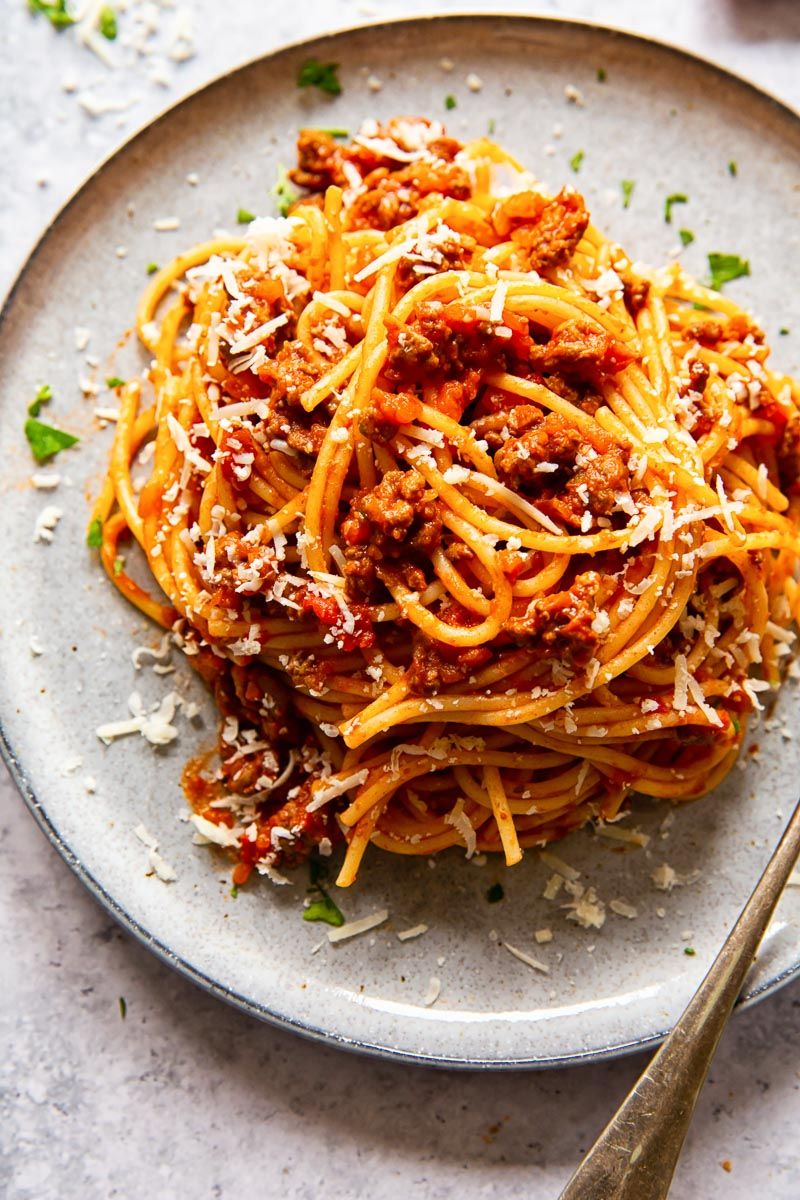 Spaghetti with Meat Sauce