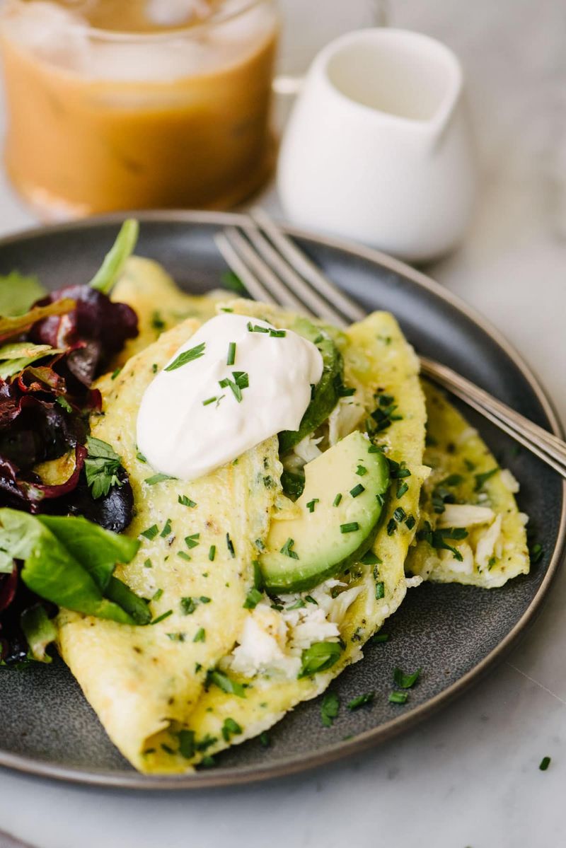 Maryland: Crab Omelet