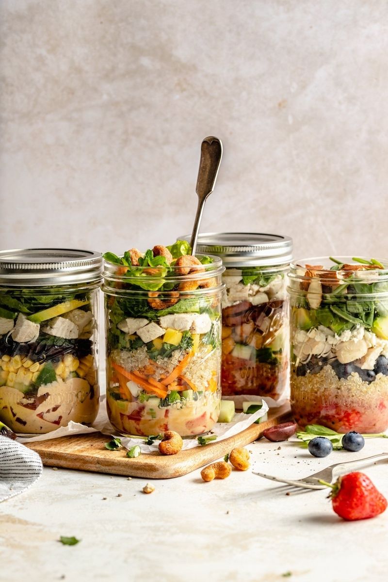 DIY Salad Jars or Bowls