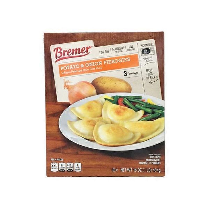 Bremer Potato & Onion Pierogies (4 lb bag)