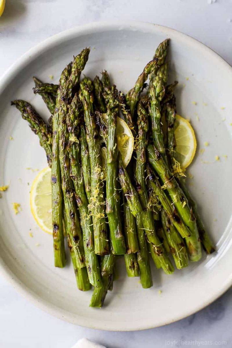 Grilled Asparagus with Lemon Zest