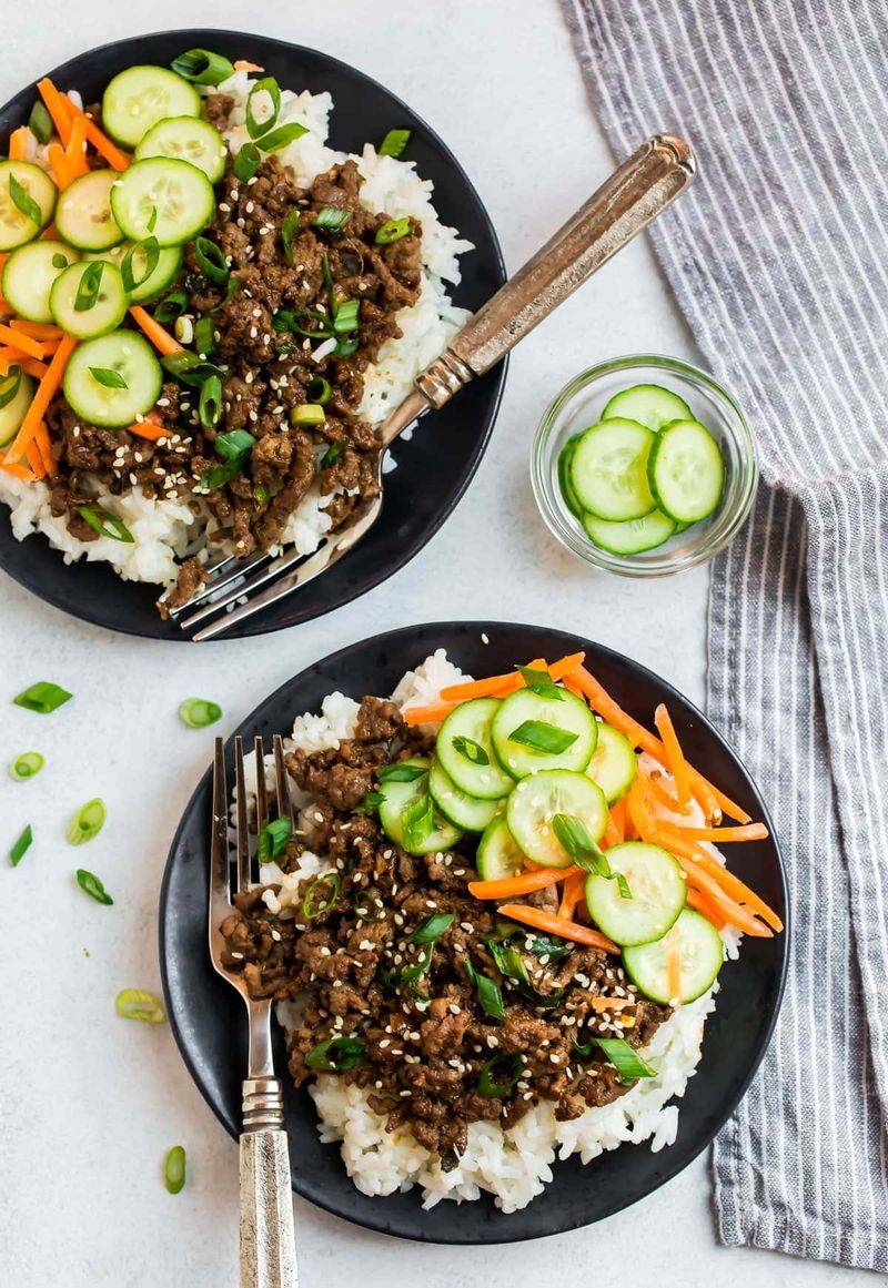Korean Beef Bowls