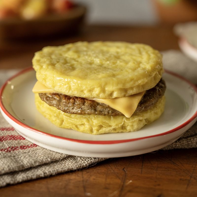 Red's Turkey Sausage Egg & Cheese Sandwich