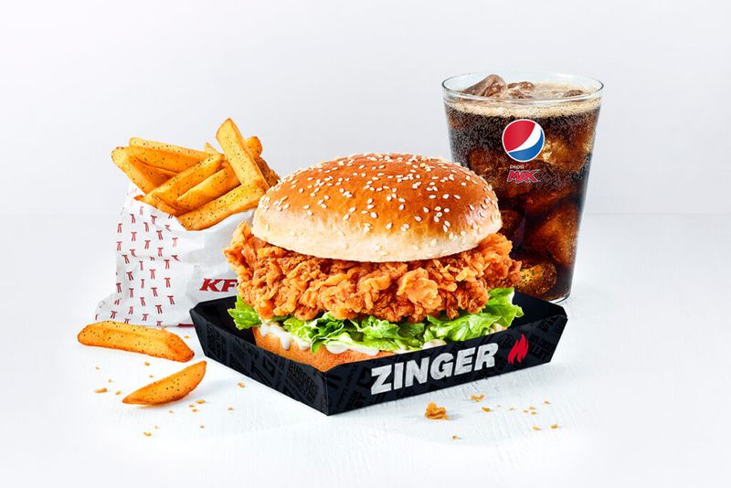 KFC Zinger Burger (Global)