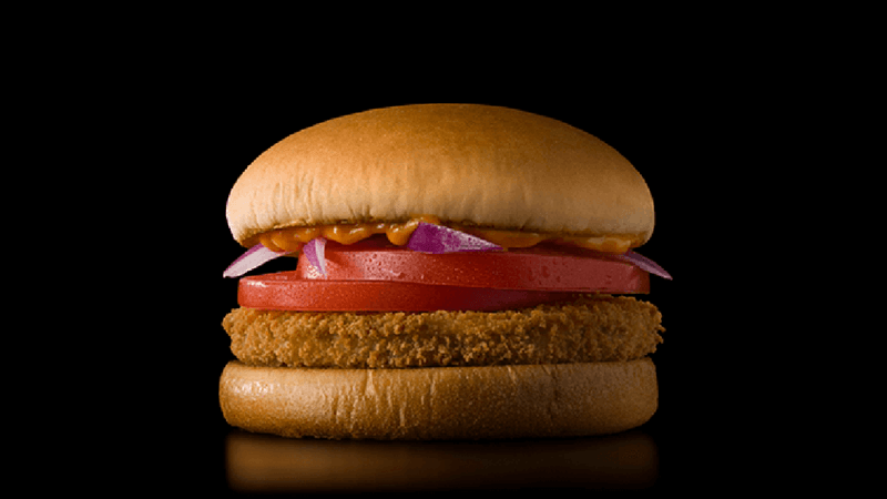 McAloo Tikki Burger (India)