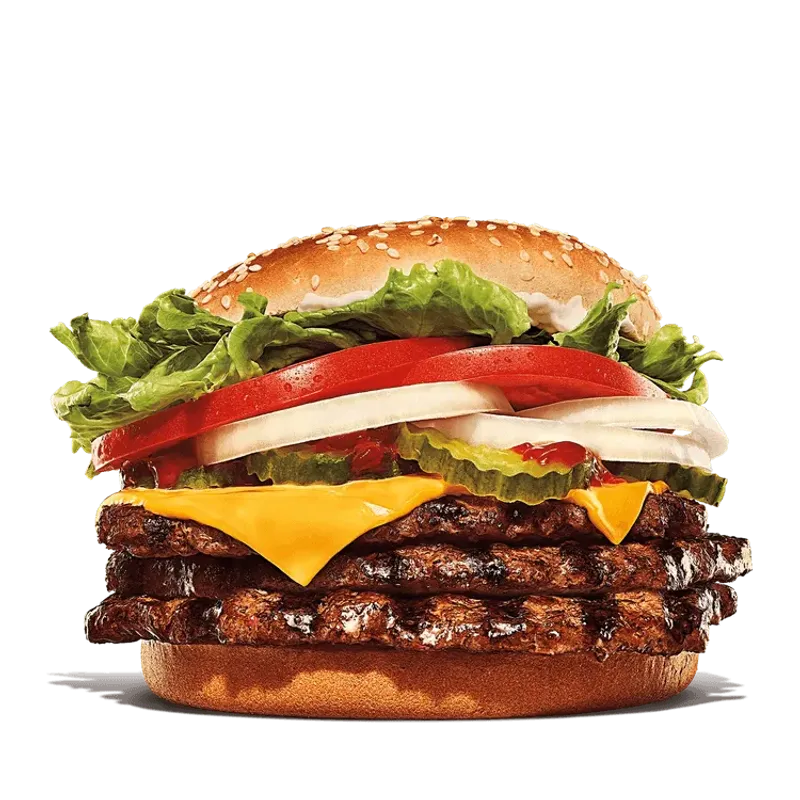 Burger King Triple Whopper with Cheese