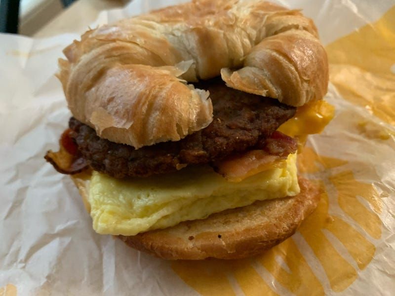 Burger King’s Fully Loaded Croissan’wich