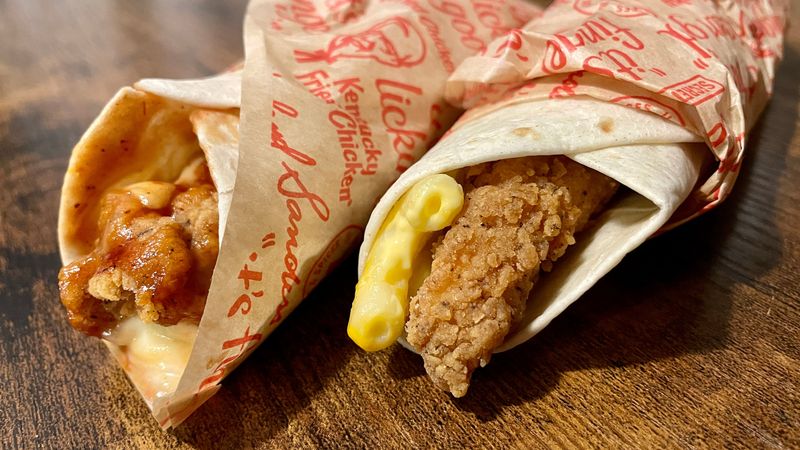 KFC Chicken Wraps