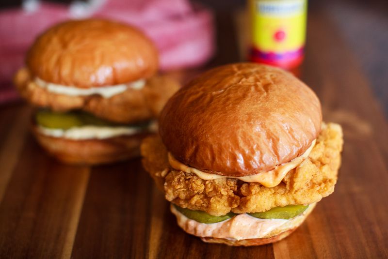 Popeyes Spicy Chicken Sandwich