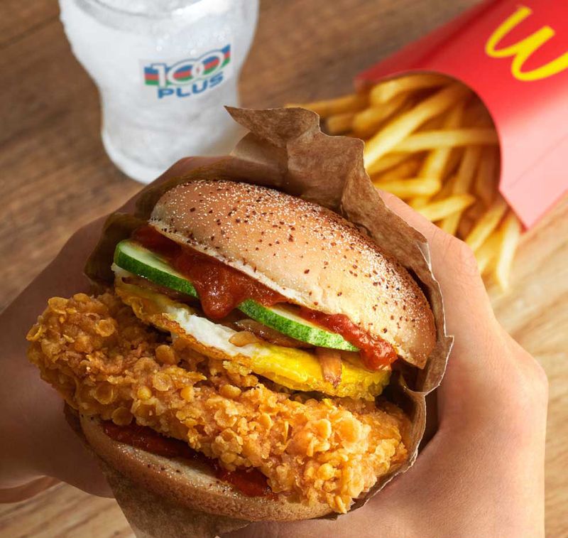 Nasi Lemak Burger from McDonald’s (Malaysia)