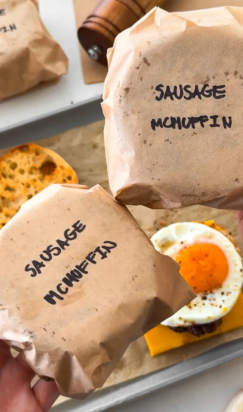 Sausage McMuffin with Egg (without cheese or butter)