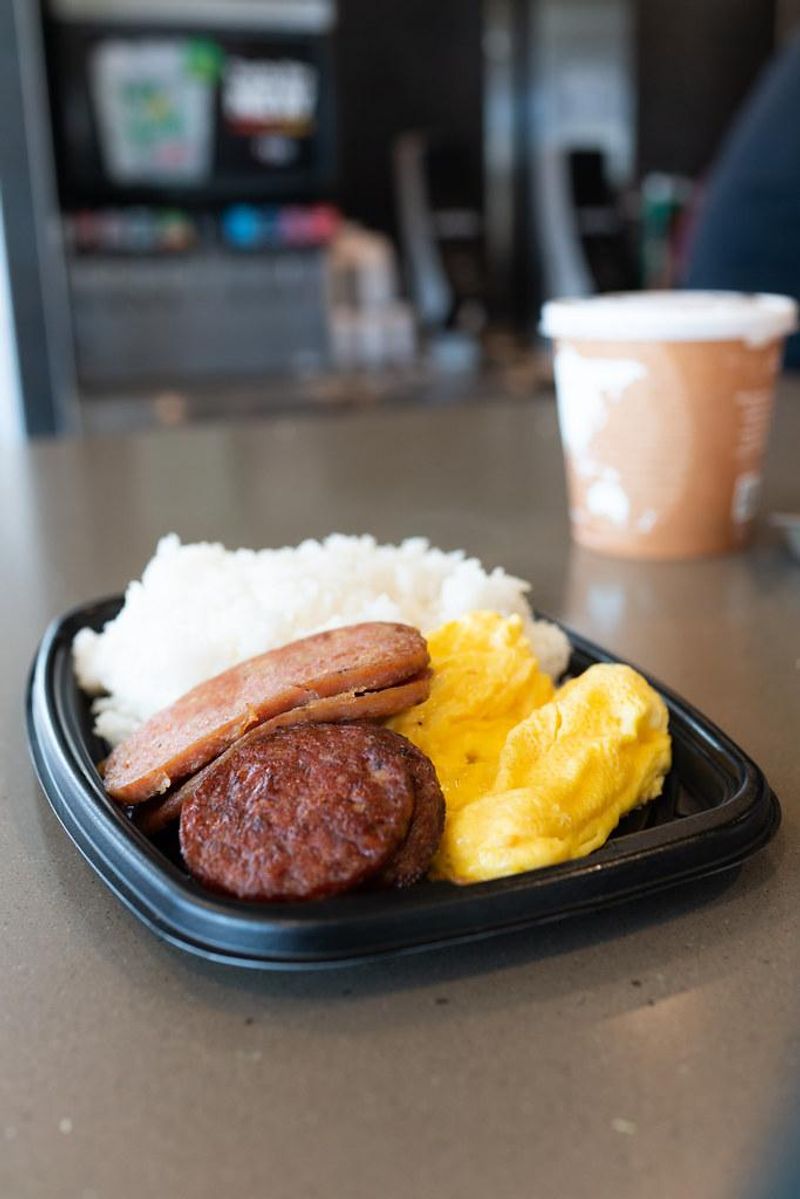 Spam and Eggs Breakfast Platter (Hawaii)