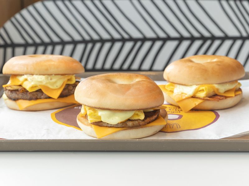 McDonald’s Breakfast Bagels